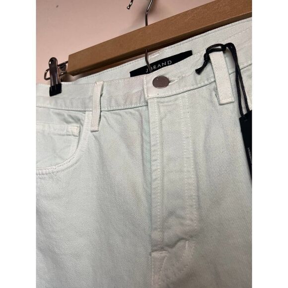 J. Brand Spearmint Destruct Wayne Crop Jeans NWT Sz. 28 - Picture 7 of 11